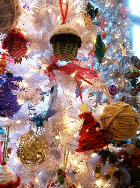 Ornaments on a tree