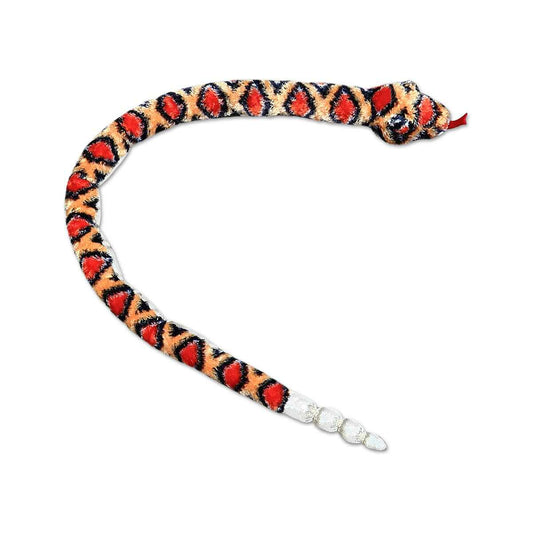 Aurora World Snake Diamond Back Rattle Snake Plush Toy - 50 Inch