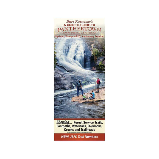 A Guide's Guide to Panthertown Map