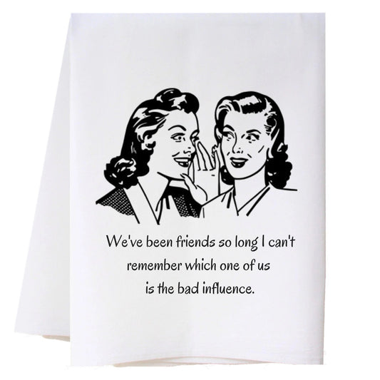Cora & Pate Bad Influence Kitchen Towel