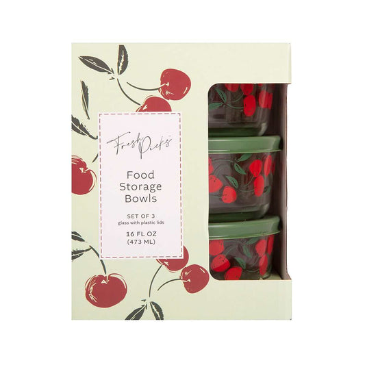 Home Essentials Cherry Storage Bowls