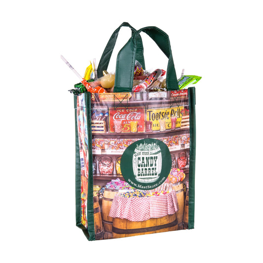 Mast General Store Candy Barrel Reusable Bag