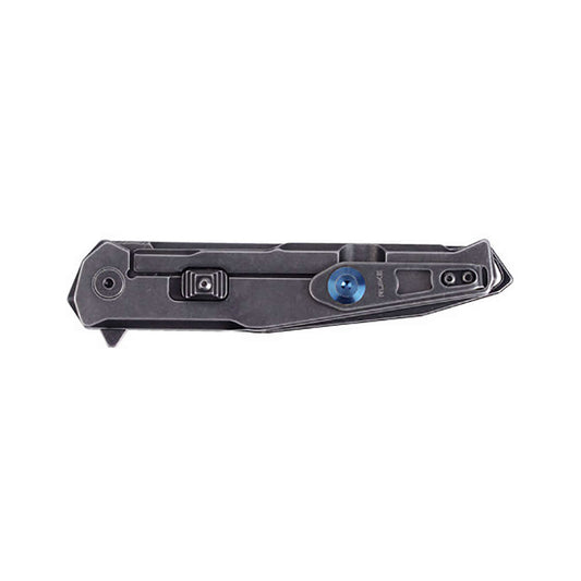P108 Folder Knife Blk Oxide Stonewash