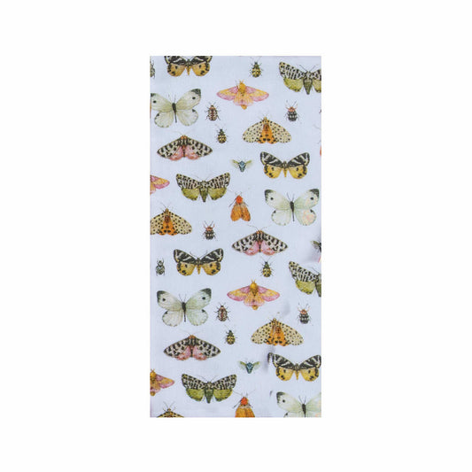Kay Dee Botanical Sketchbook Butterflies Dual Purpose Towel