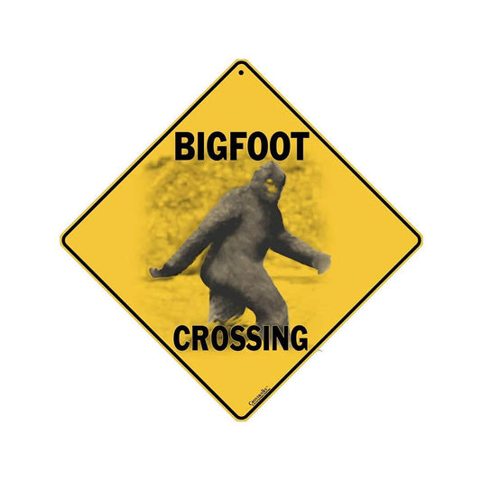 Atlas Screen Printing Bigfoot Crossing Sign