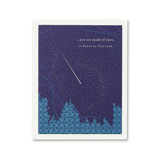 Made Of Stars Encouragement Card
