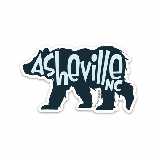 Asheville Bear Sticker