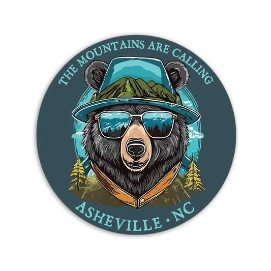TGT Asheville Bear Shades Sticker