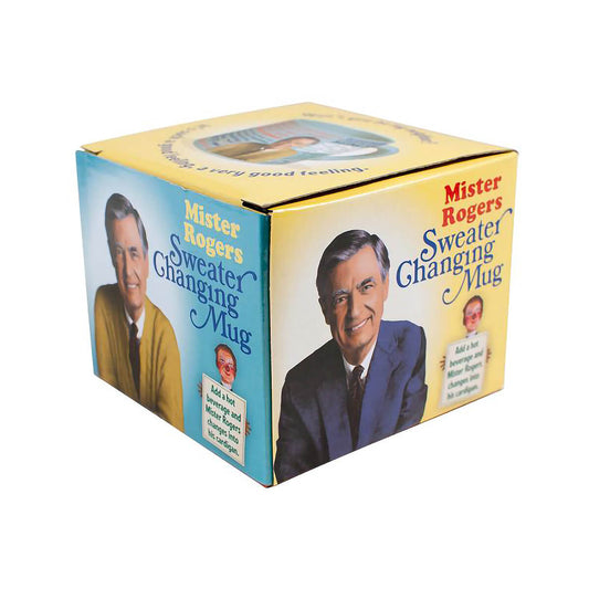 Mister Rogers Sweater Changing Mug