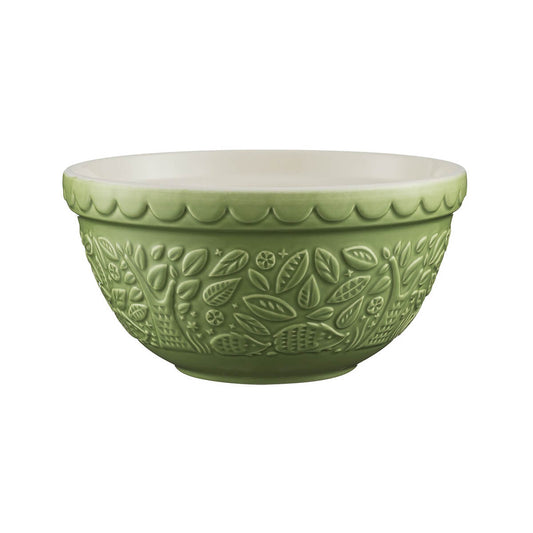 In The Forest Hedgehog S30 Green Mixing Bowl