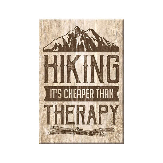 Hiking Therapy Magnet