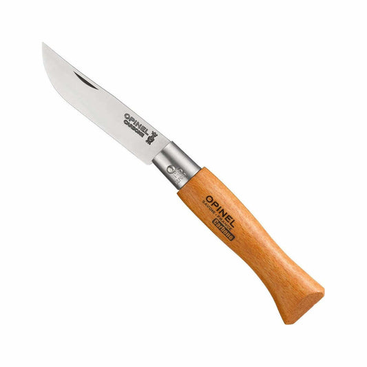 No.05 Beechwood Carbon Steel Folding Knife