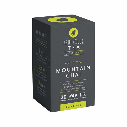 Asheville Tea Company Mountain Chai Tea Box
