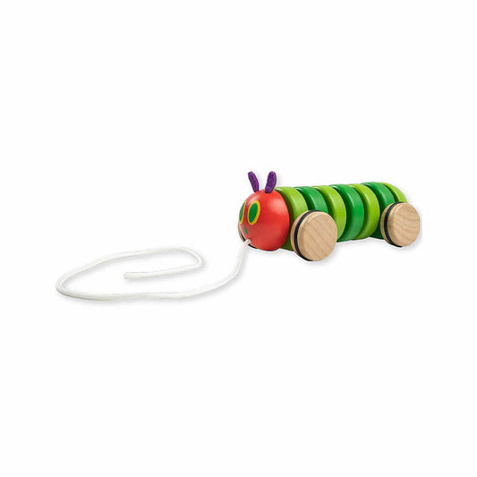 Kids Preferred The Very Hungry Caterpillar Wooden Pull Toy