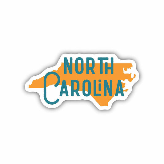 North Carolina State Sticker