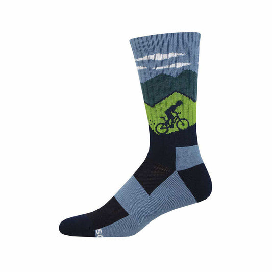 Ride On Ride On Ride On Merino Wool Crew Socks