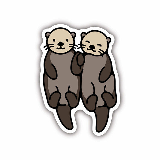 Otters Sticker