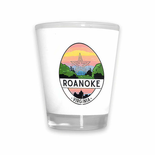 Lantern Press Roanoke Star Shot Glass