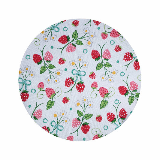 Kay Dee Braided Strawberry Basket Placemat