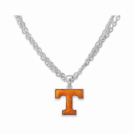 From The Heart Women's Tennessee Volunteers Game Day Glitter Necklace