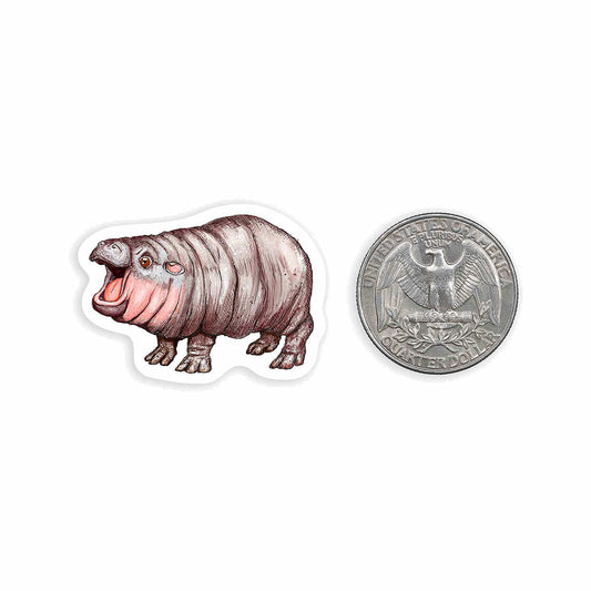 Mini Moodeng Sticker