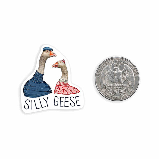 Mini Silly Geese Sticker