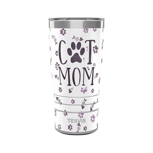 Cat Mom Stainless Steel Tumbler