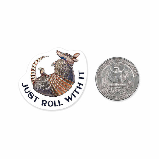 Mini Armadillo Sticker