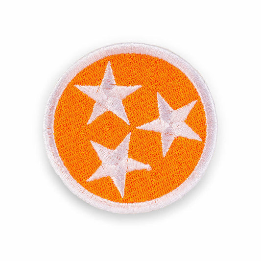 Fit Stitch Gear Tennessee Tri Star Iron On Patch