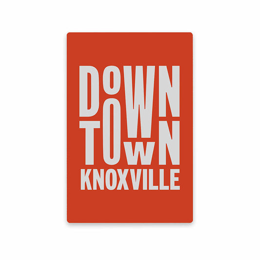 Lantern Press Downtown Knoxville Metal Magnet
