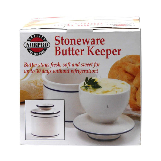 Stoneware Butter Keeper