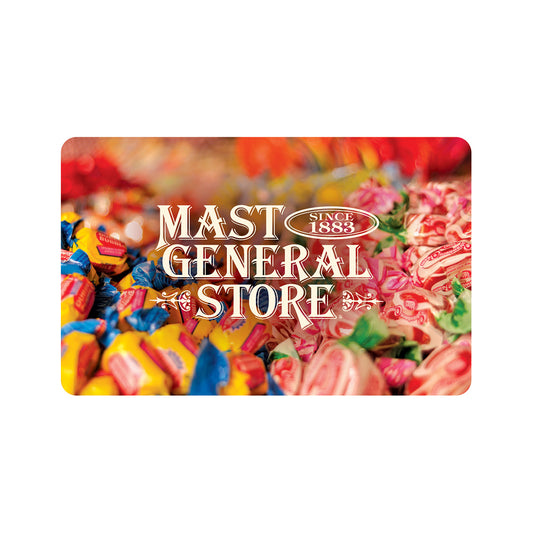 Gift Card With Candy Graphic