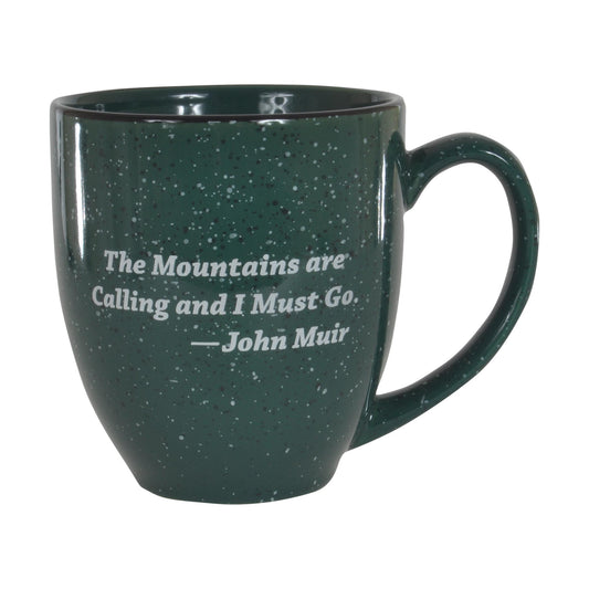 Mast General Store The Mountains are Calling Quote Mug