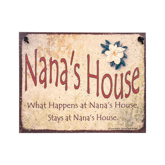 Hip Signs Nana's House Sign