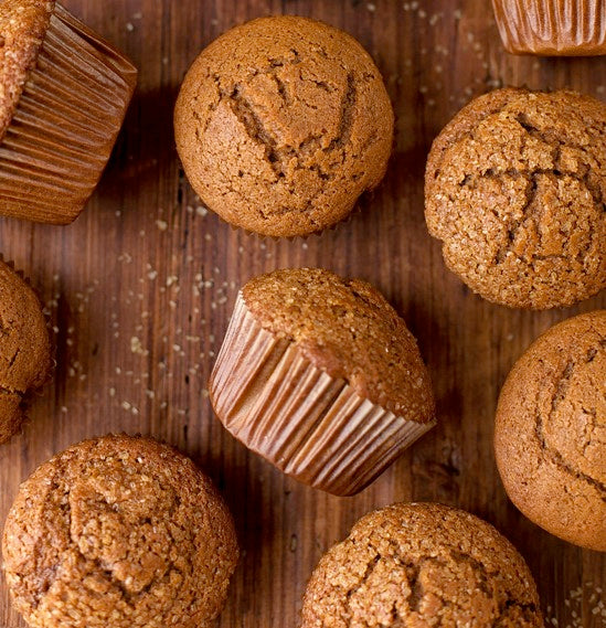 Ginger Cupcakes on a table