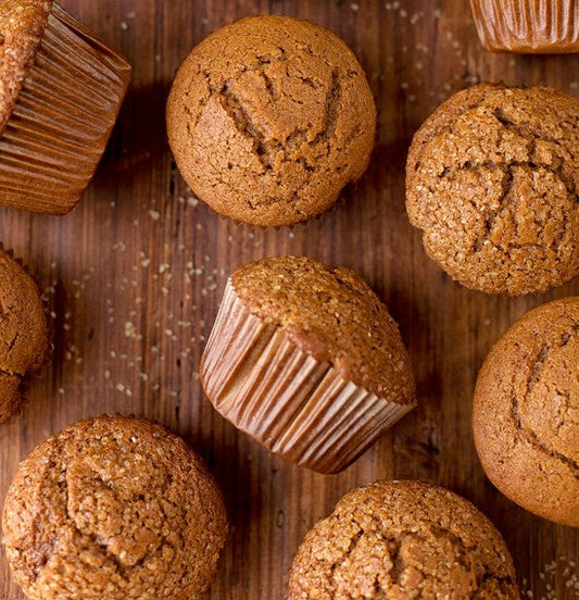 Ginger Cupcakes on a table