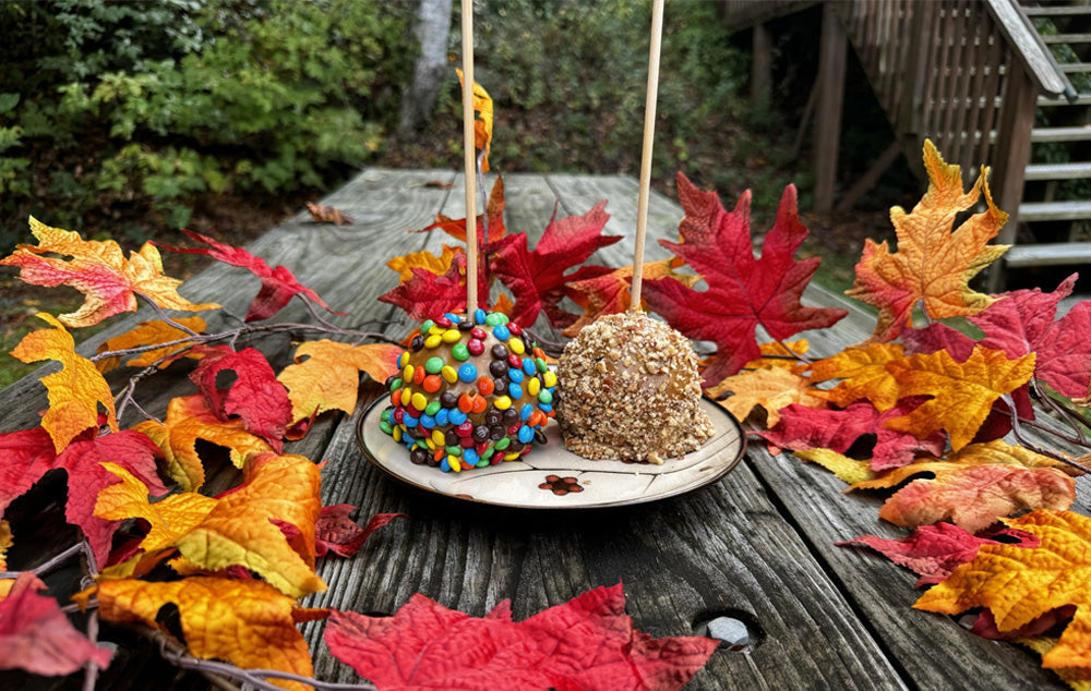 Tasty foods of fall - including caramel apples