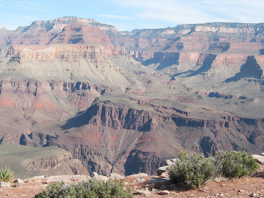 A view from the South Rim of the Grand Canyon