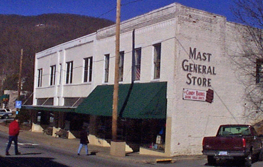 The Mast Store in Downtown Boone circa early 1990s.