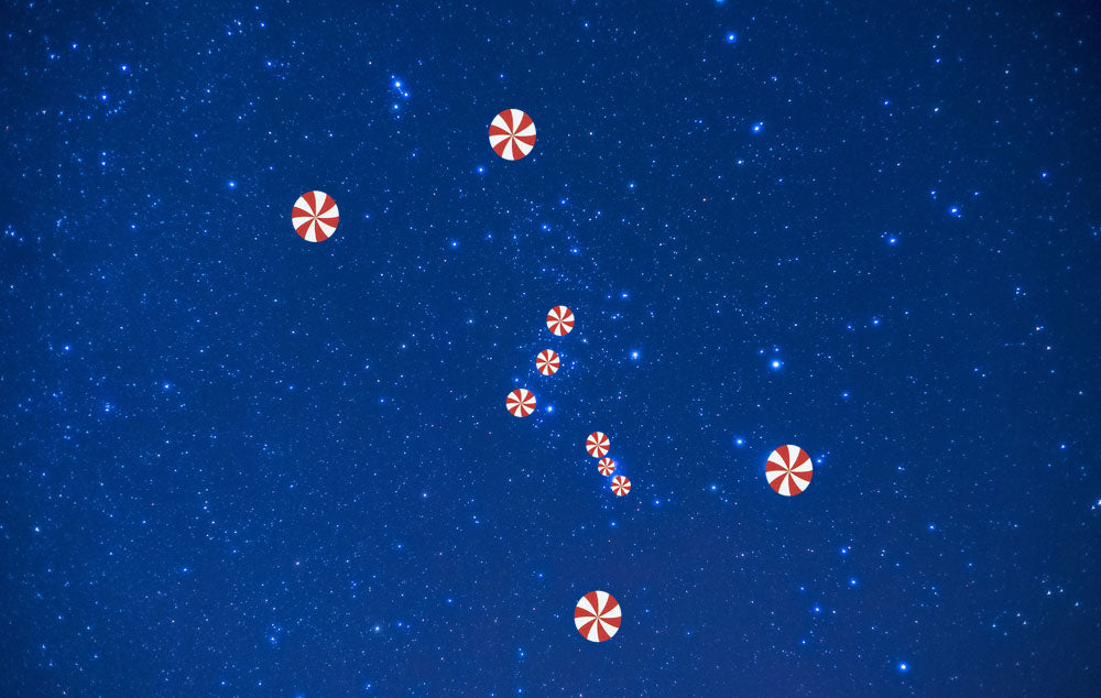 The Orion constellation made with Starlight mints
