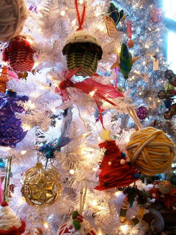 Ornaments on a tree