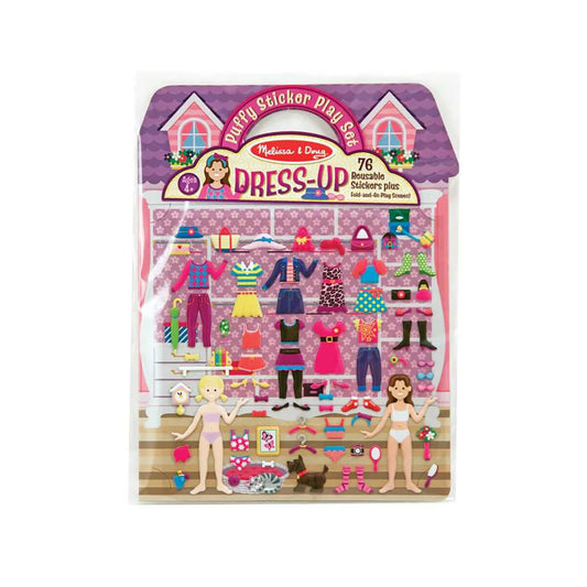 Melissa & Doug Puffy Sticker Dress Up Activity Book