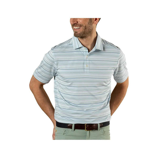 Duck Head Men's Long Drive Performance Short Sleeve Polo Shirt