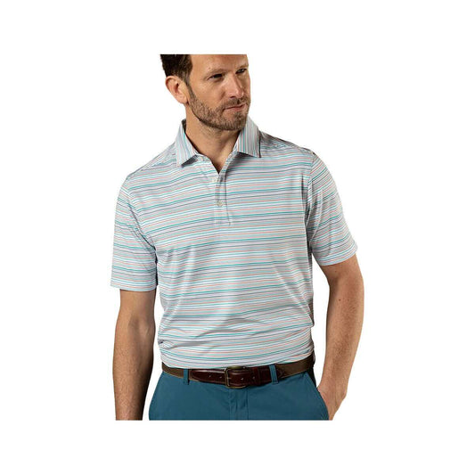 Duck Head Men's Long Drive Performance Short Sleeve Polo Shirt