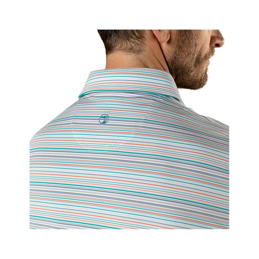 Duck Head Men's Long Drive Performance Short Sleeve Polo Shirt