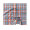Duck Head Men's Jeffries Plaid Performance Poplin Long Sleeve Sport Shirt