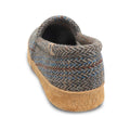 Acorn Men's Plaid Tweed Moccasin Slippers, Taupe, alternate view 2