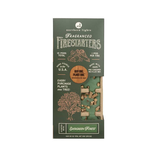 Northern Lights Evergreen Forest Fragranced Firestarters