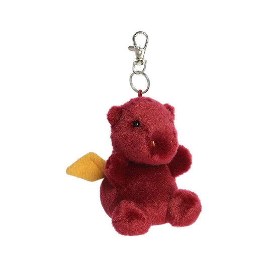 Aurora World Palm Pals Aidan Dragon Clip On Plush Keychain