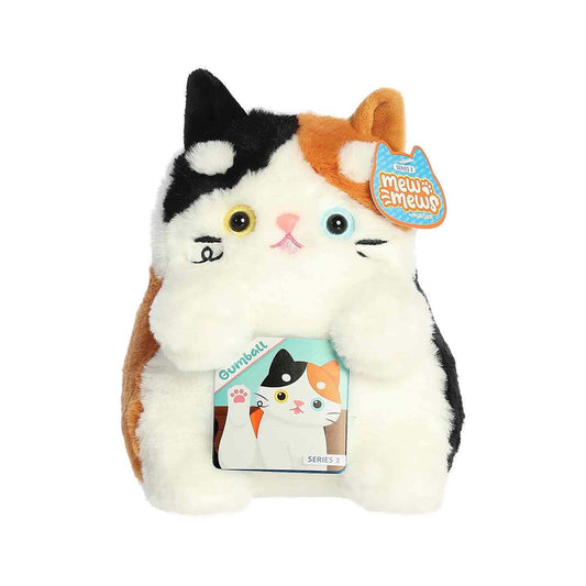 Aurora World Mewmews Gumball Plush Toy - 7.5 Inch